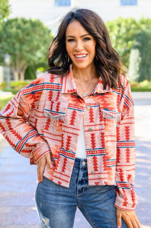 Breaking Free Western Print Jacket - Fashion Are Us, LLC